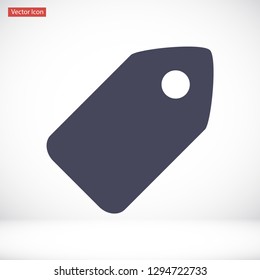 tag vector icon 10 eps
