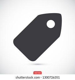 tag vector icon 10 eps