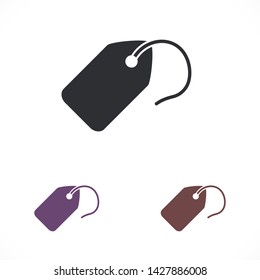 tag vector icon 10 eps , Lorem ipsum Flat design