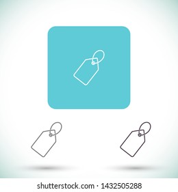 tag vector icon 10 eps , Lorem ipsum Flat design