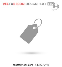 tag vector icon 10 eps , Lorem ipsum Flat design