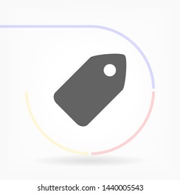 tag vector icon 10 eps , Lorem ipsum Flat design