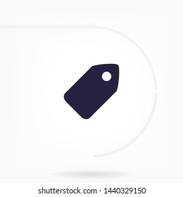 tag vector icon 10 eps , Lorem ipsum Flat design