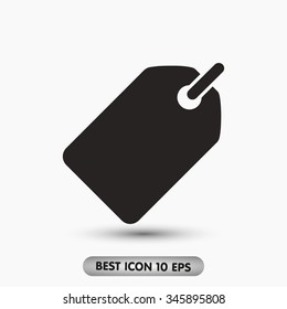 Tag . Vector Icon 10 EPS