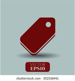 Tag vector icon