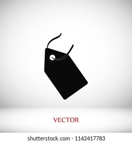 tag vector icon, Vector EPS 10 illustration style