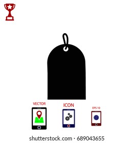 tag vector icon, Vector EPS 10 illustration style