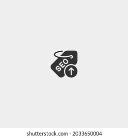 Tag vector icon illustration sign