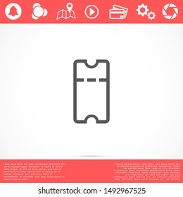 Tag vector icon. Tag icon for purchases and sales of goods. Tag icon on background.  