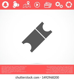 Tag vector icon. Tag icon for purchases and sales of goods.  
