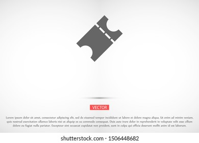 Tag vector icon. Tag icon for purchases and sales of goods. Tag icon on background. Tag, price icon label symbol