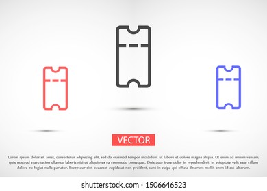 Tag vector icon. Tag icon for purchases and sales of goods. Tag icon on background. Tag, price icon label symbol