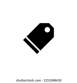tag vector icon. tag sign on white background. tag icon for web and app