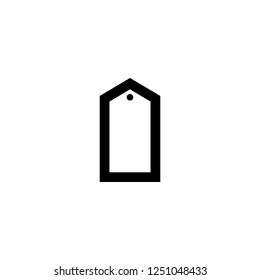 tag vector icon. tag sign on white background. tag icon for web and app