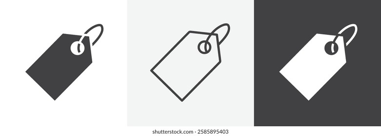 Tag vector icons collection graphic designs for ui designs