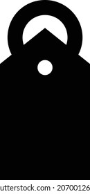 ilustración del vector de etiqueta en un fondo transparente. Símbolos de calidad premium. Icono vector glifos para concepto y diseño gráfico.