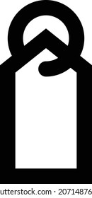 tag Vector illustration on a transparent background. Premium quality symbols. Stroke vector icon for concept and graphic design.