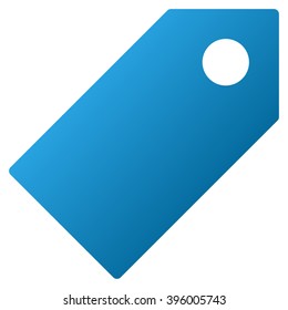 Tag vector toolbar icon for software design. Style is gradient icon symbol on a white background.