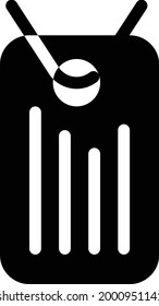 tag with white background.tag is a symbol of millitary.glyph flat icon.