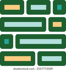 Tagging icon representing organization and categorization of content. Ideal for visuals on metadata, digital sorting, and systematic labeling for efficient data management.