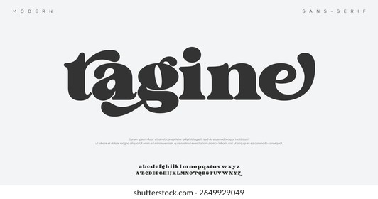 Tagine modern creative minimal alphabet small letter logo design