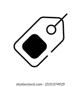 Iconos del vector de TagLabel listos para usar Sitio web y móvil