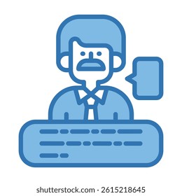 Tagline Icon Element For Design