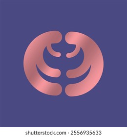 Tagline logo lotus flower bud