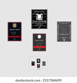 Tags design template, color stripes, art concept. vector file