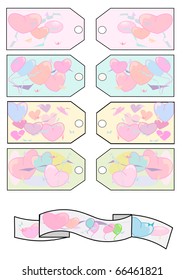 Tags Hearts