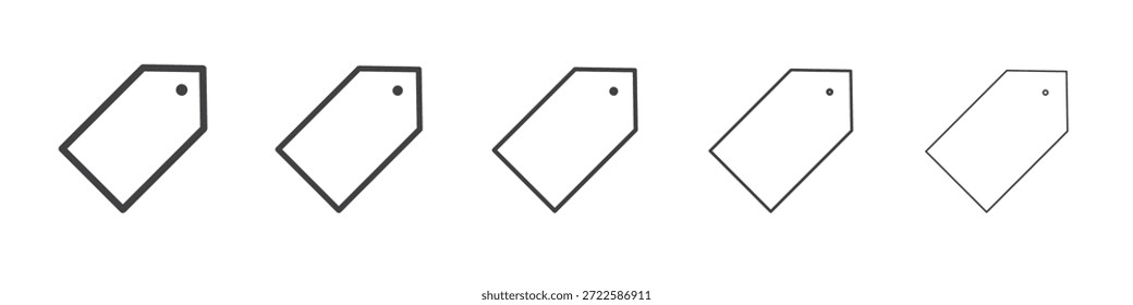Tags icon design, logo, app, UI. Vector illustration, EPS