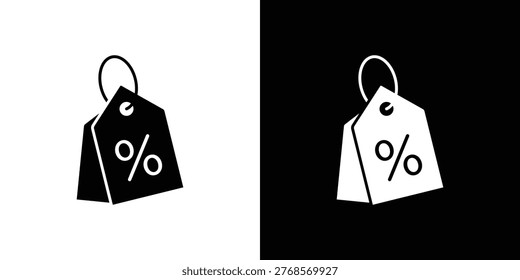 Tags icon. filled flat sign for mobile concept and web