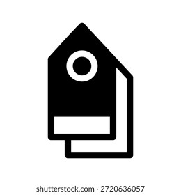 Tags Icon Vector Symbol Design Illustration