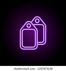 tags icon. Web icons universal set for web and mobile