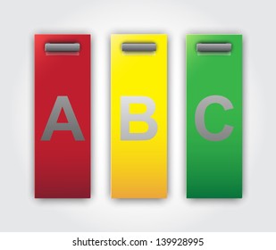 Tags. Modern design buttons. Vector set
