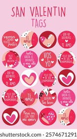 Tags San valentin dia de los enamorados etiquetas frases amor