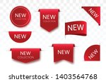 Tags set. Vector badges and labels isolated.