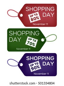 Tags for Shopping Day
