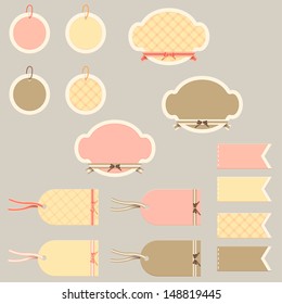 Tags, stickers and labels