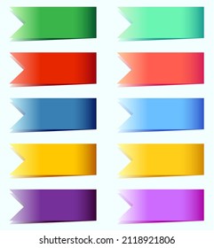 tags, stickers mockups, vector illustration