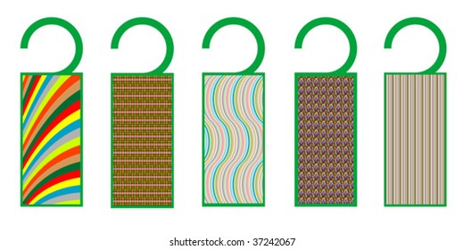 tags with texture, vector art illustration, more tags in my gallery