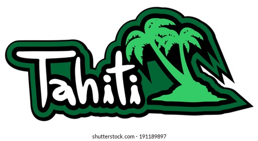 Tahiti palm