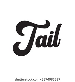 tail text on white background.