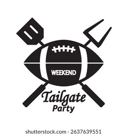 tailgate logo icon design vector flat modern isolated illustration