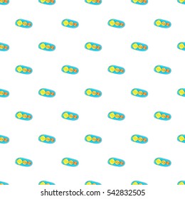 Taillight pattern. Cartoon illustration of taillight vector pattern for web