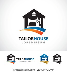 Tailor House Logo Design Template