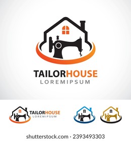 Tailor House Logo Design Template