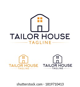 Tailor House logo vector | minimalist logo