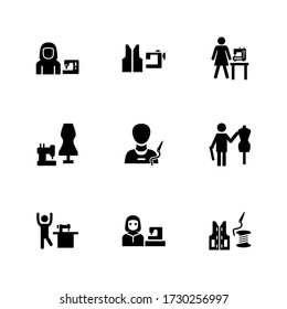 tailor icon or logo isolated sign symbol vector illustration - Collection of high quality black style vector icons
