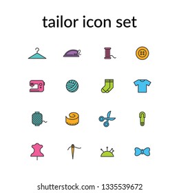 tailor icon set